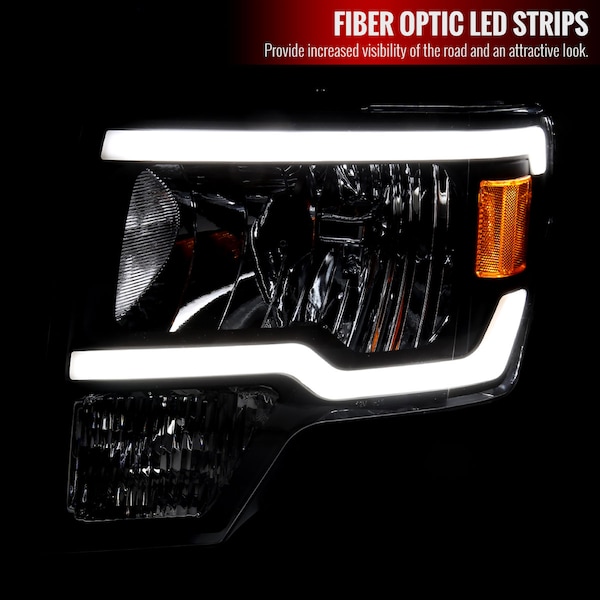 09-14 Ford F150 Led Bar Headlight